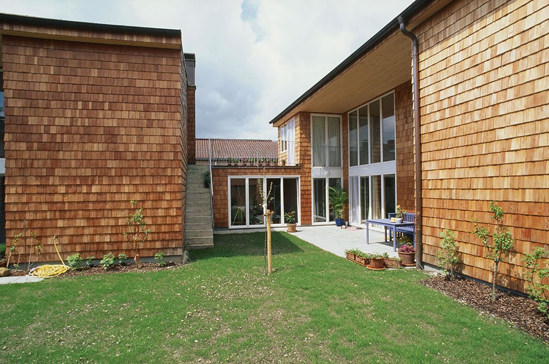 Corner house, after completion © Herbert Schrattenecker