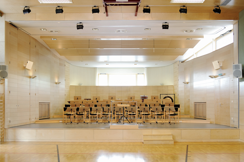 Geöffneter Bühnenraum @ Renate Schrattenecker-Fischer